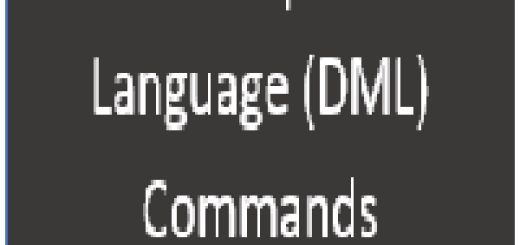 DML commands