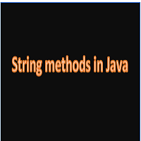 String Methods In Java Testingpool