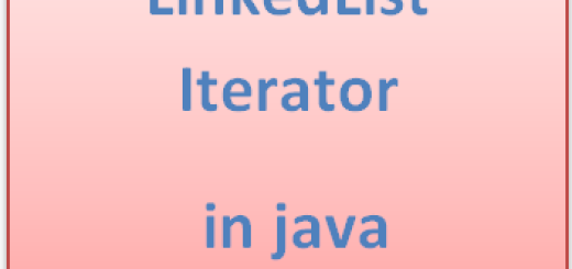 linkedist iterator