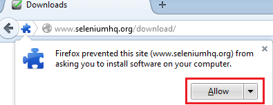 Selenium IDE 