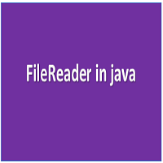 Filereader in java