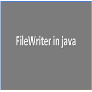 Filewriter in java