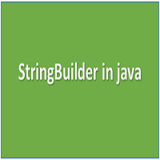 StringBuilder in java