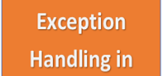 What is exception handling