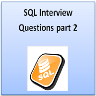 SQL interview part 2