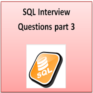 SQL interview part 3