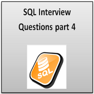 SQL interview question part 4