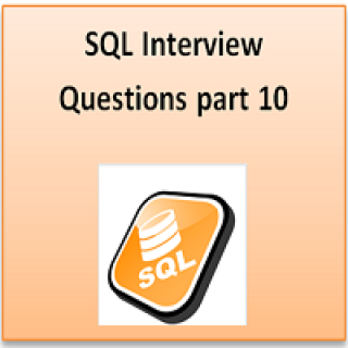 SQl interview part 10